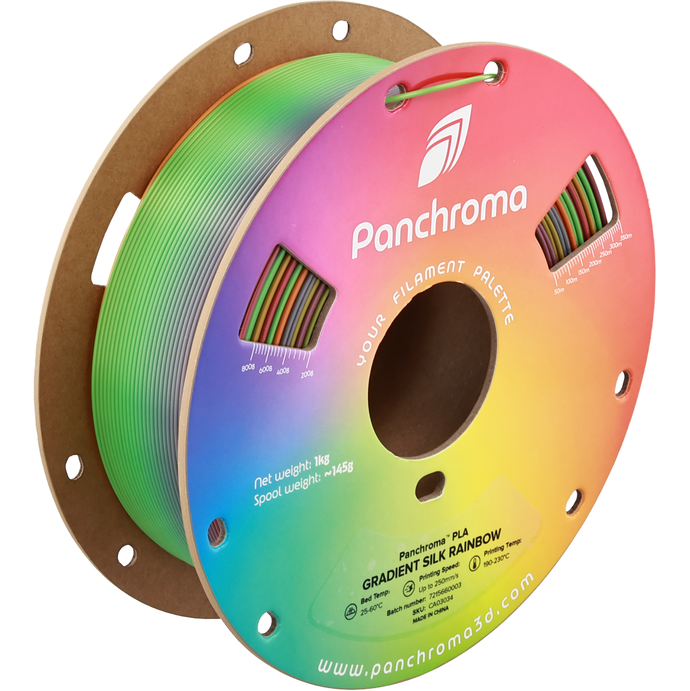 Panchroma™ PLA Gradient Silk (10 pcs)
