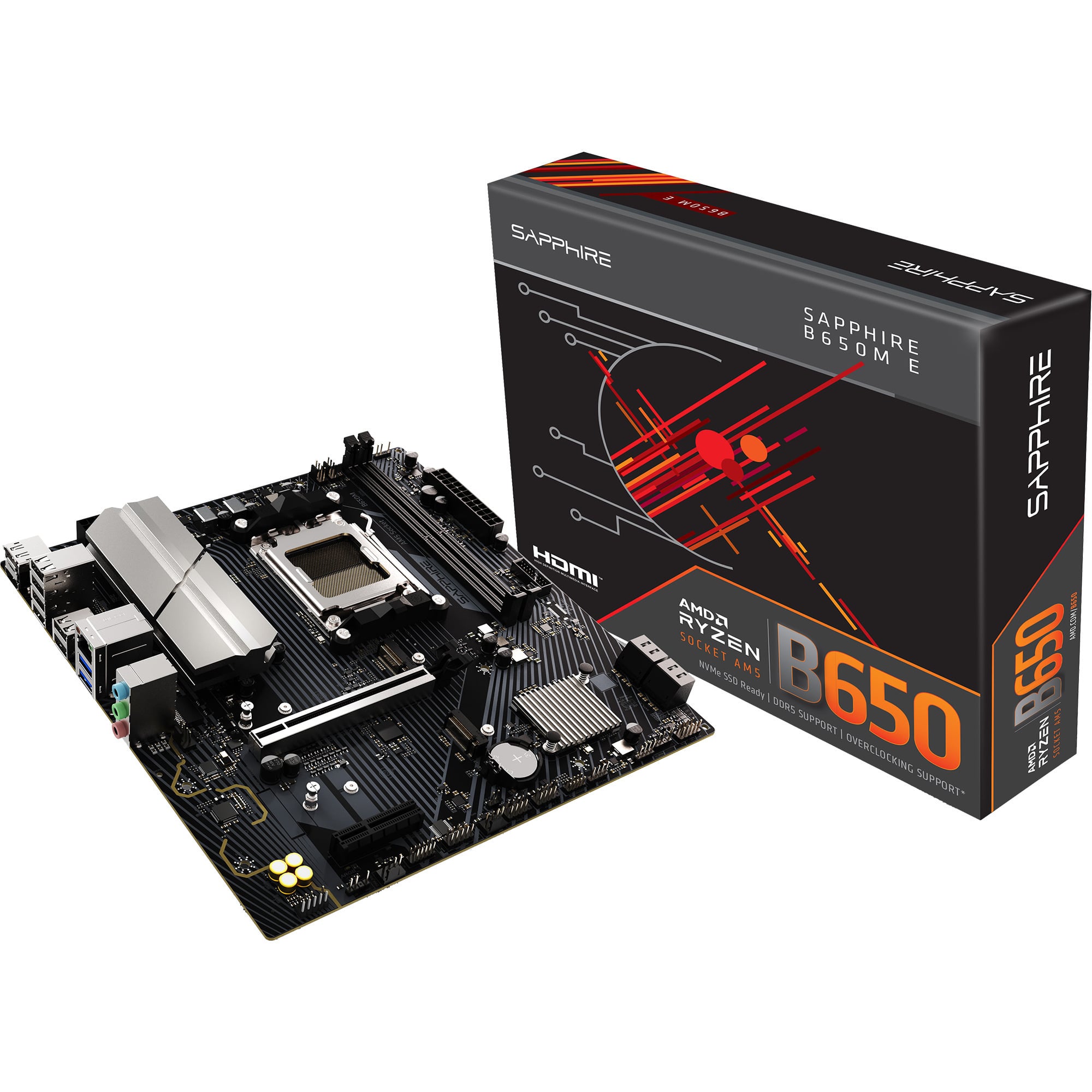 B650M-E, Mainboard