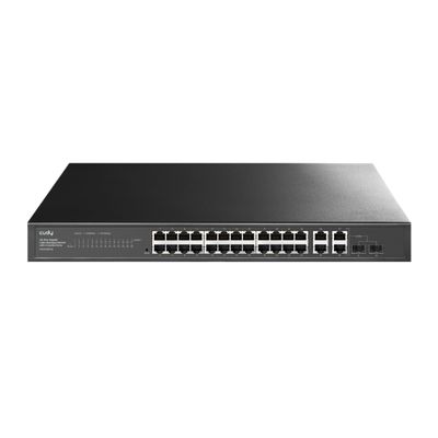 Cudy Switch GS1028ES2 - 26 Ports - 26x GE (10/100/1000) - 2x Combo-SPF