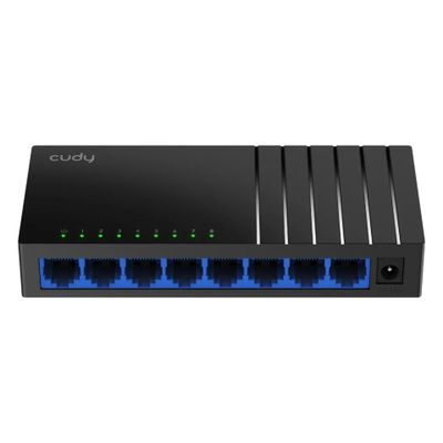 Cudy Switch GS108D V5.0 - 8 Ports - 8x GE (10/100/1000)