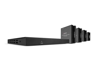 Adap Lindy Cat.6 4-port HDMI & IR Splitter Ext.
