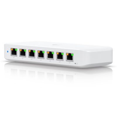 Ubiquiti Switch UniFi USW-Ultra-60W - 8 Ports - 8x GE (10/100/1000) - 7 PoE+
