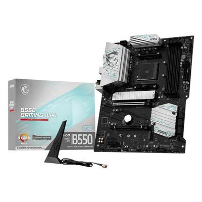 MSI Mainboard B550 GAMING WIFI6E - ATX - Socket AM4 - AMD B550