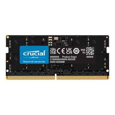 Crucial RAM - 16 GB - DDR5 5600 SO-DIMM CL46 - Tray