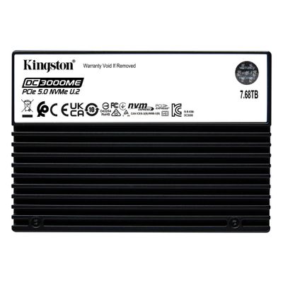 Kingston DC3000ME - SSD - Enterprise - 7.68 TB - U.2 PCIe 5.0 x4 (NVMe)