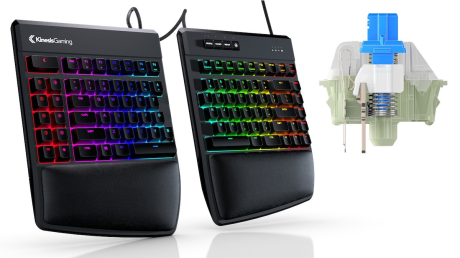 Kinesis Freestyle Edge RGB Gaming Keyboard US QWERTY / SALE