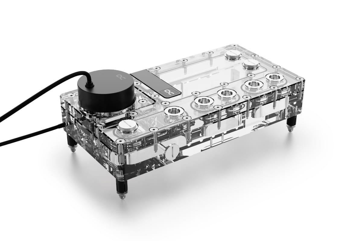 Core Distro Plate 240 Rechts mit VPP/D5 Apex PWM Pumpe
