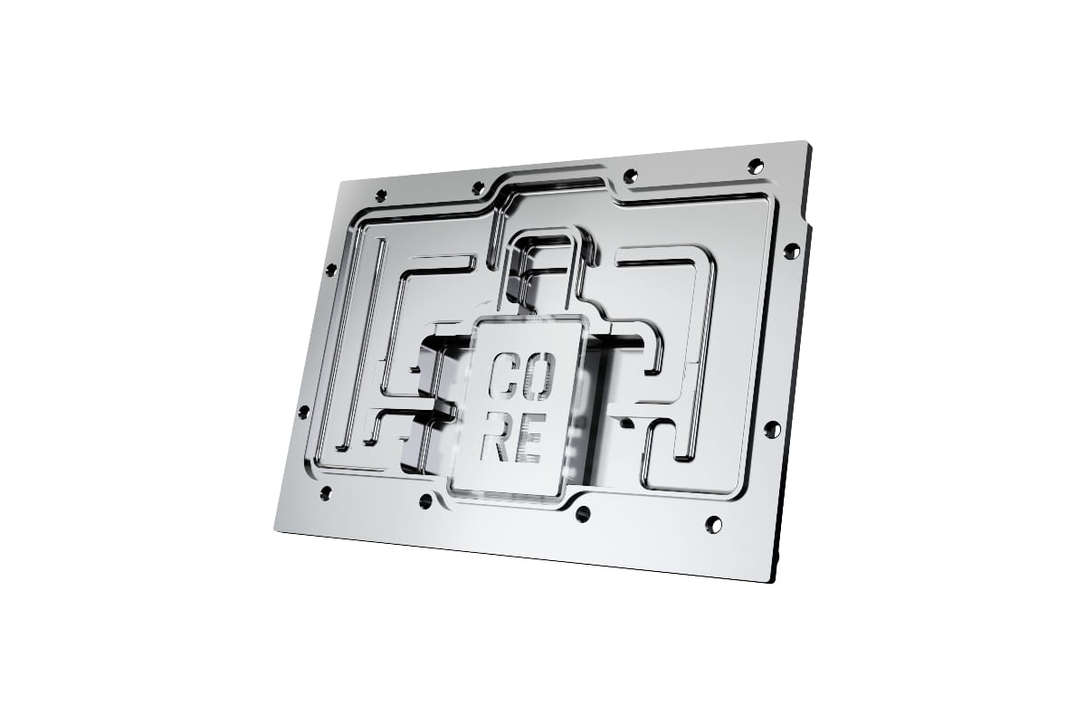 Core RX 9070 XT Steel Legend mit Backplate