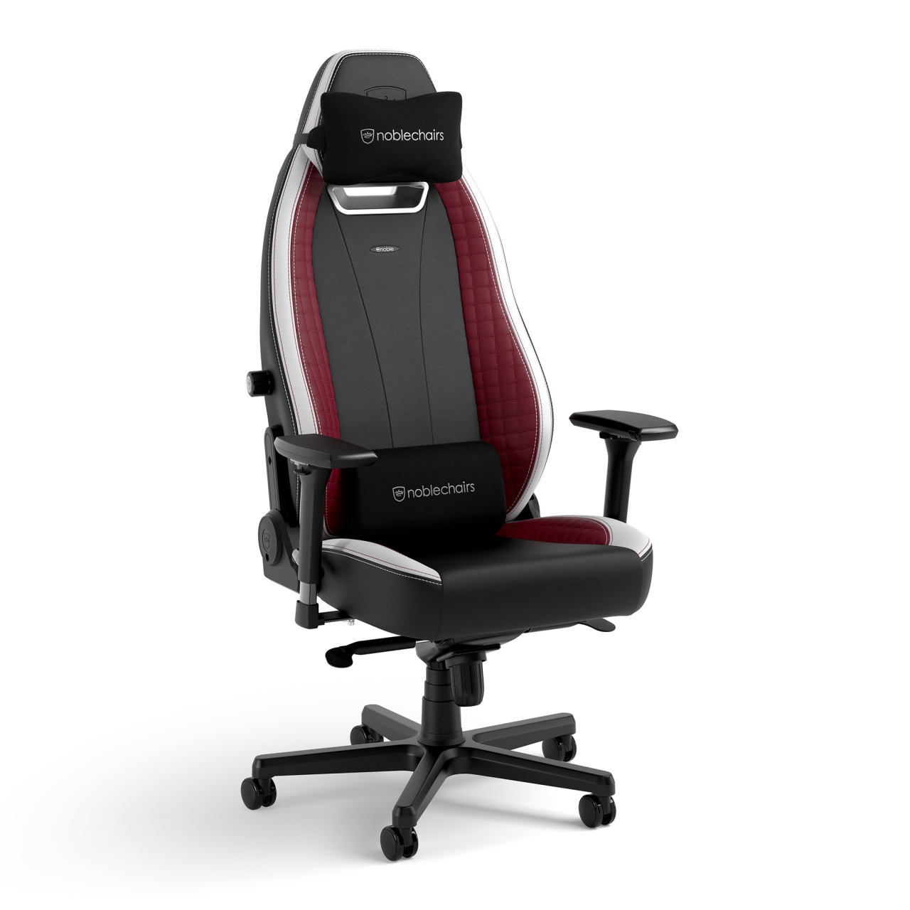 noblechairs LEGEND Gaming Stuhl - schwarz/weiß/rot