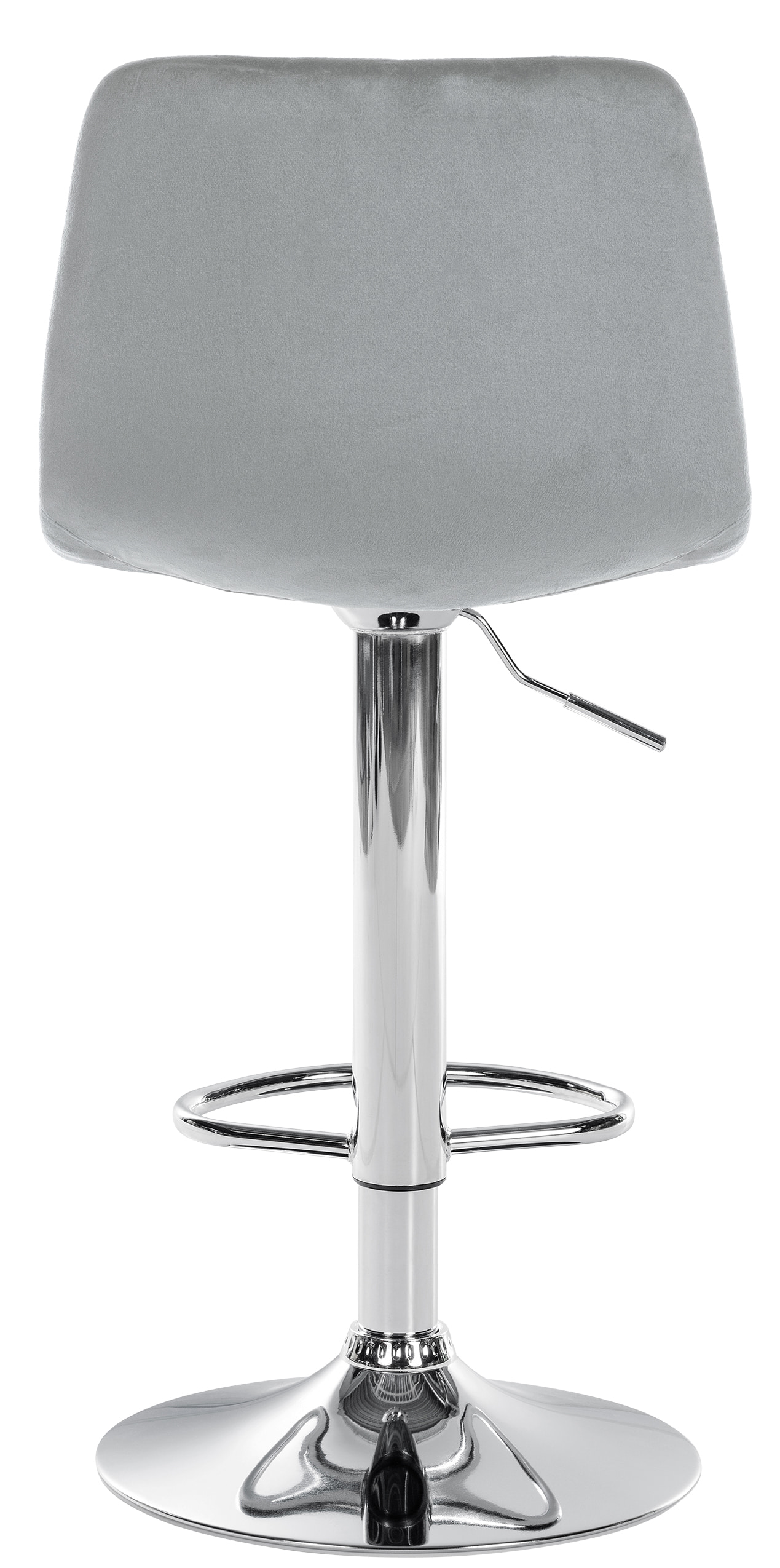 Barhocker Divo Samt Chrom