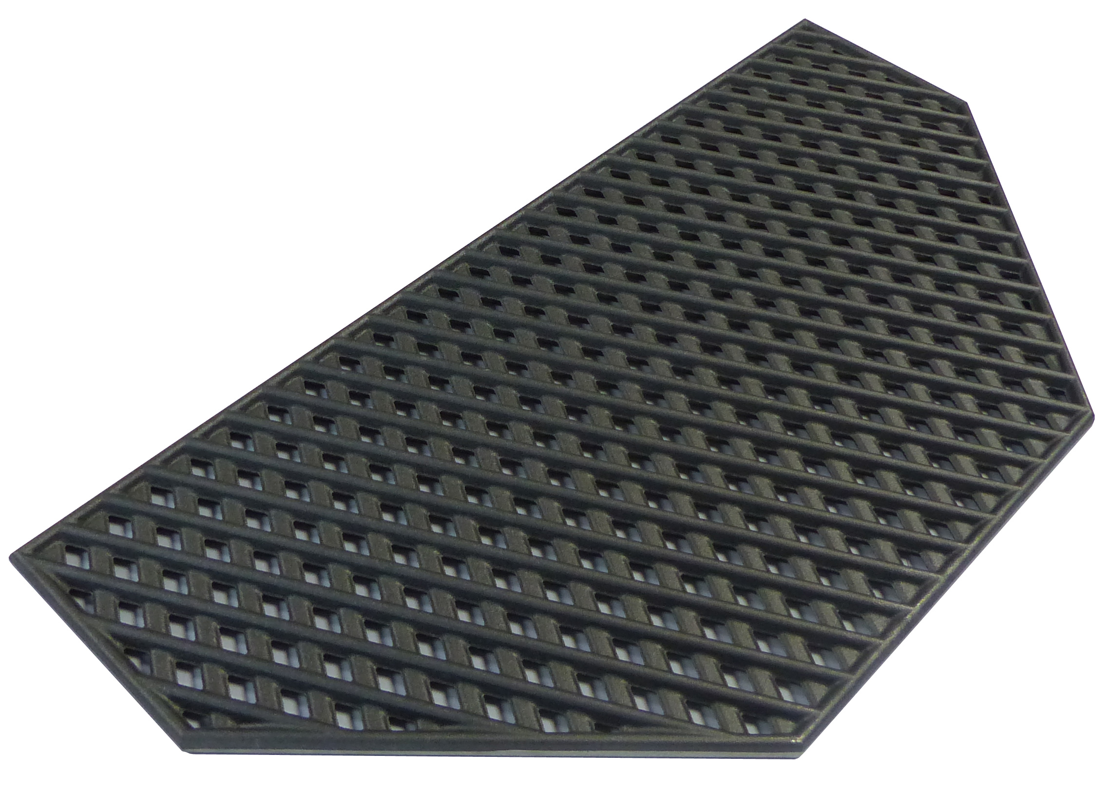 Halber Grillrost aus Gusseisen