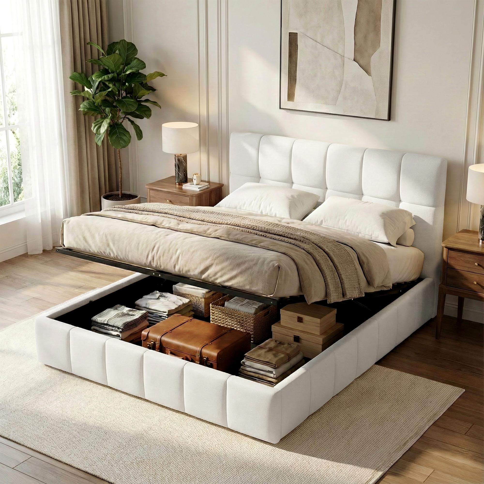 Bett Ladia Stoff 160x200 cm