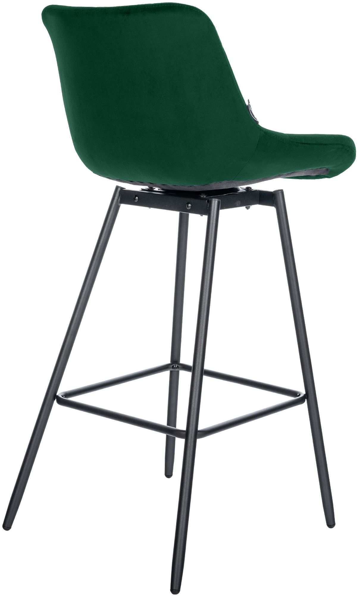 4er Set Barhocker Weston Schwenkbar Samt