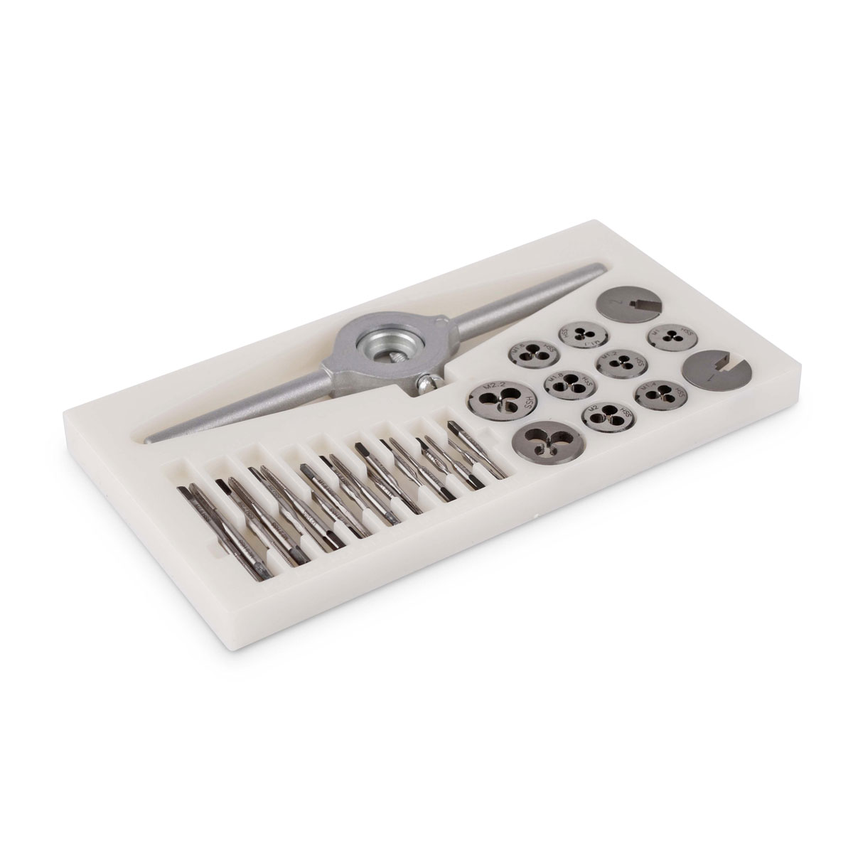 Miniatur Gewindeschneidsatz 30-tlg. (M1,0-M2,5mm)