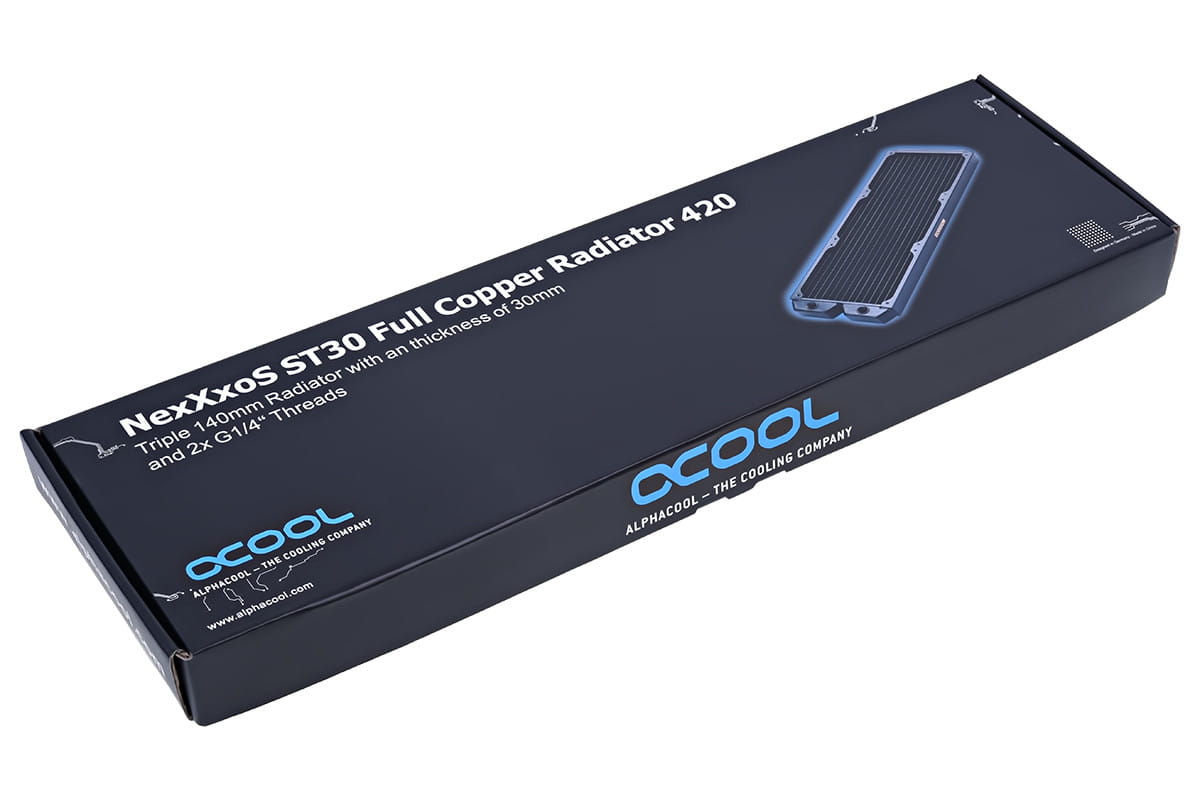 NexXxoS ST30 Full Copper 420mm Radiator