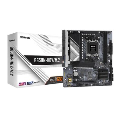 ASRock Mainboard B650M-HDV/M.2 - Micro ATX - Sockel AMD AM5 - AMD B650