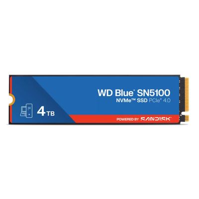 WD Festplatte BLUE SN5100 - 4TB - PCIe GEN4x4 NVMe - Blau