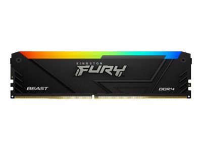 Kingston RAM FURY Beast RGB - 16 GB (2 x 8 GB Kit) - DDR4 3200 DIMM CL16