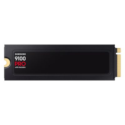 Samsung 9100 PRO MZ-VAP4T0 - SSD - 4 TB - mit K√ºhlk√∂rper - PCI Express 5.0 x4 (NVMe)