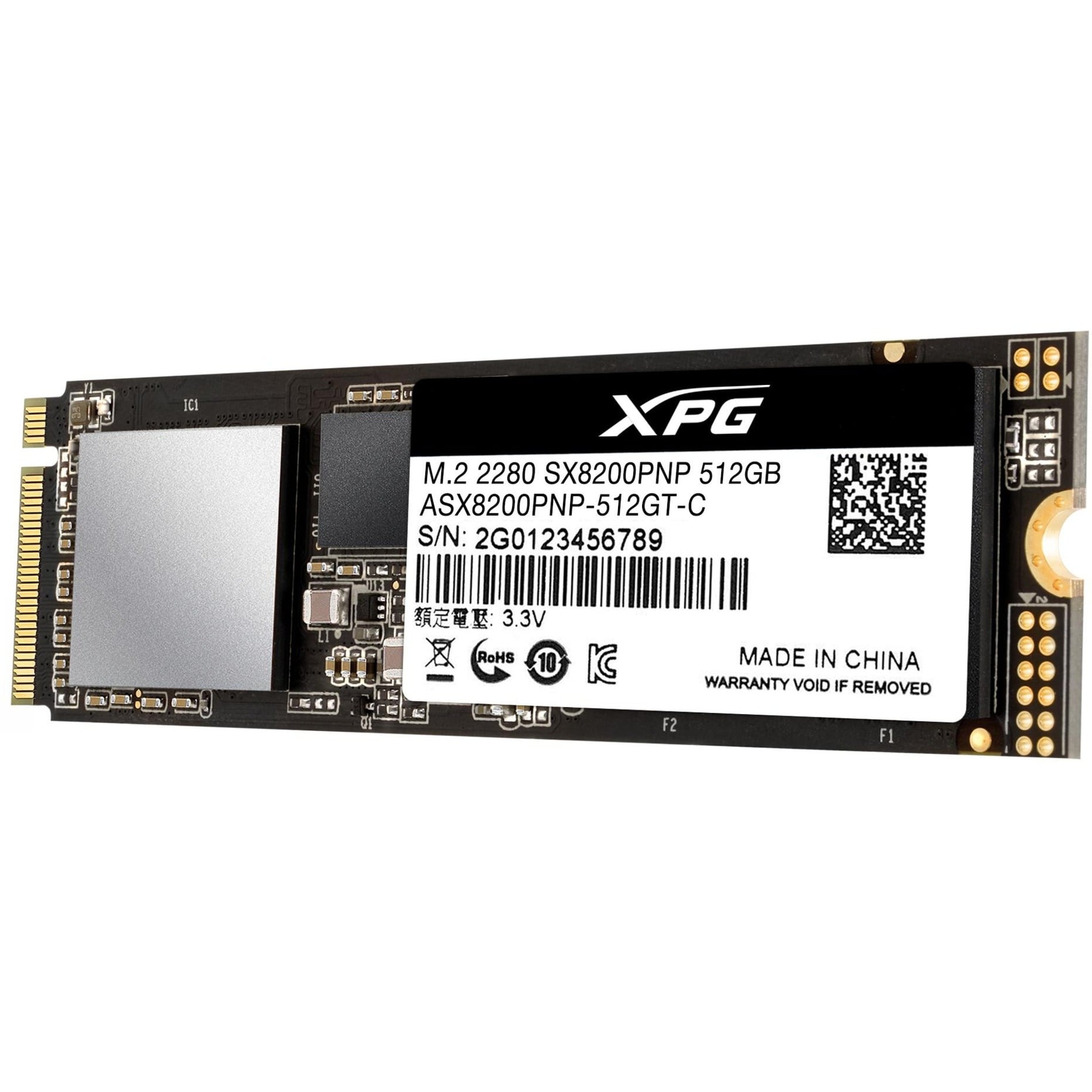 XPG SX8200 Pro 512 GB, SSD