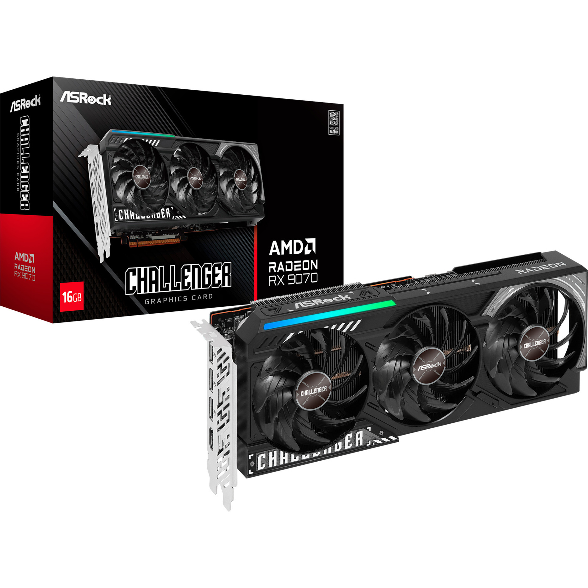 Radeon RX 9070 CHALLANGER, Grafikkarte