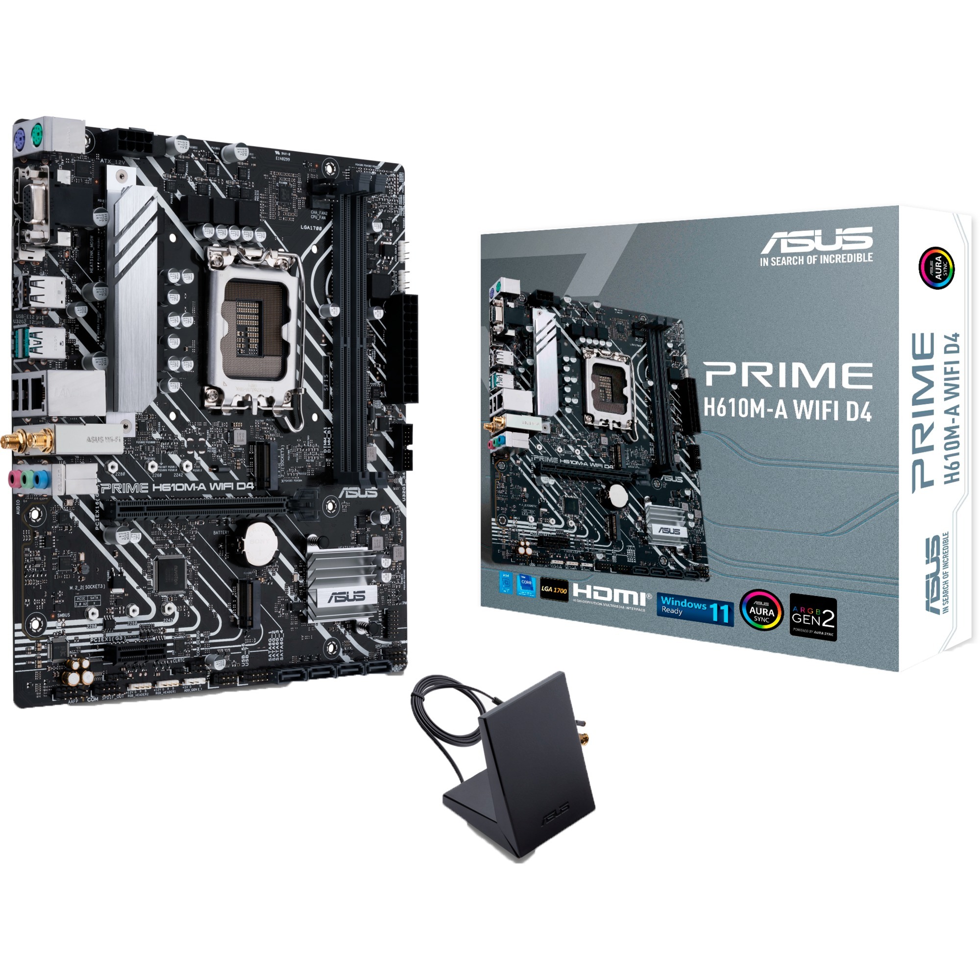 PRIME H610M-A WIFI D4, Mainboard