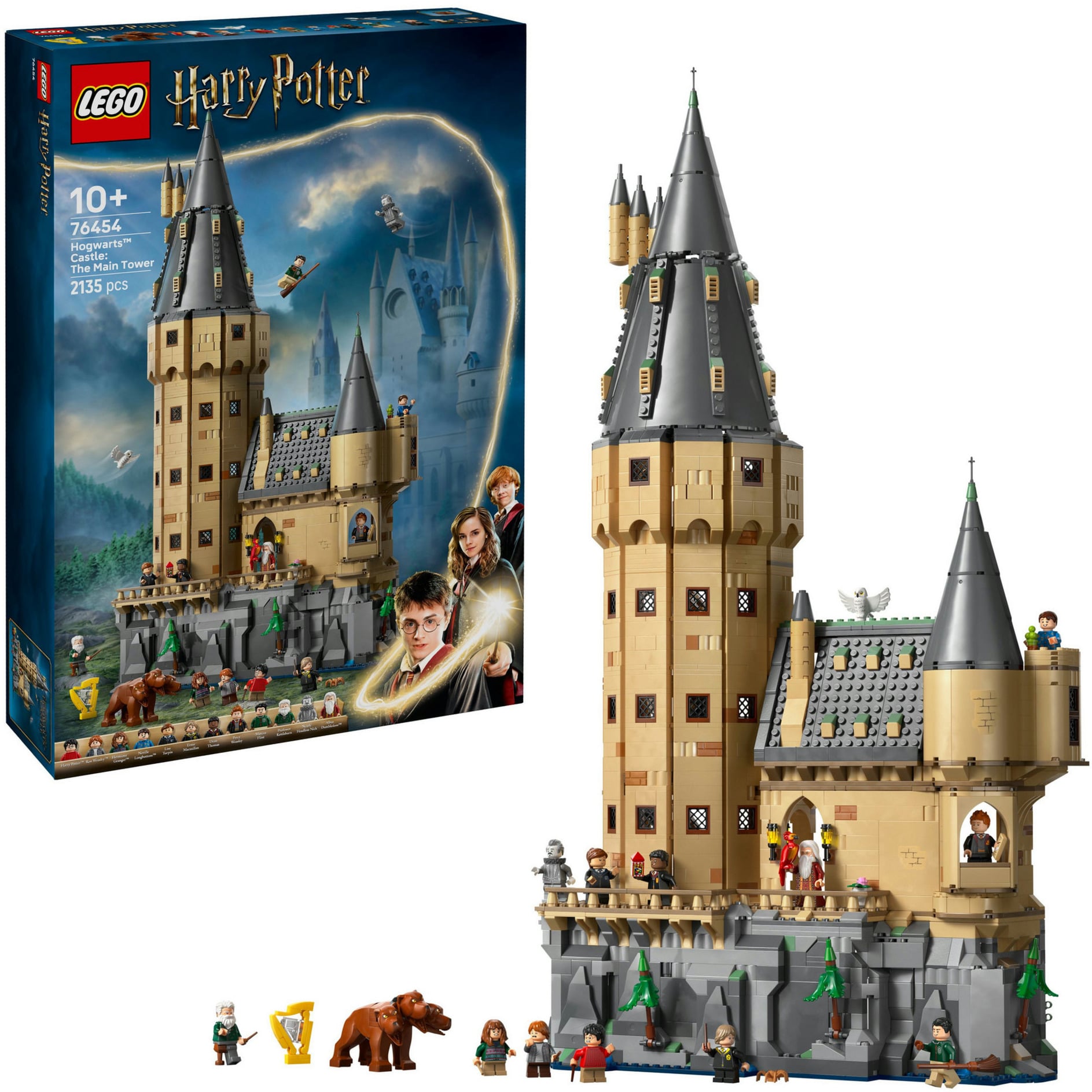 76454 Harry Potter Schloss Hogwarts: Der Hauptturm, Konstruktionsspielzeug