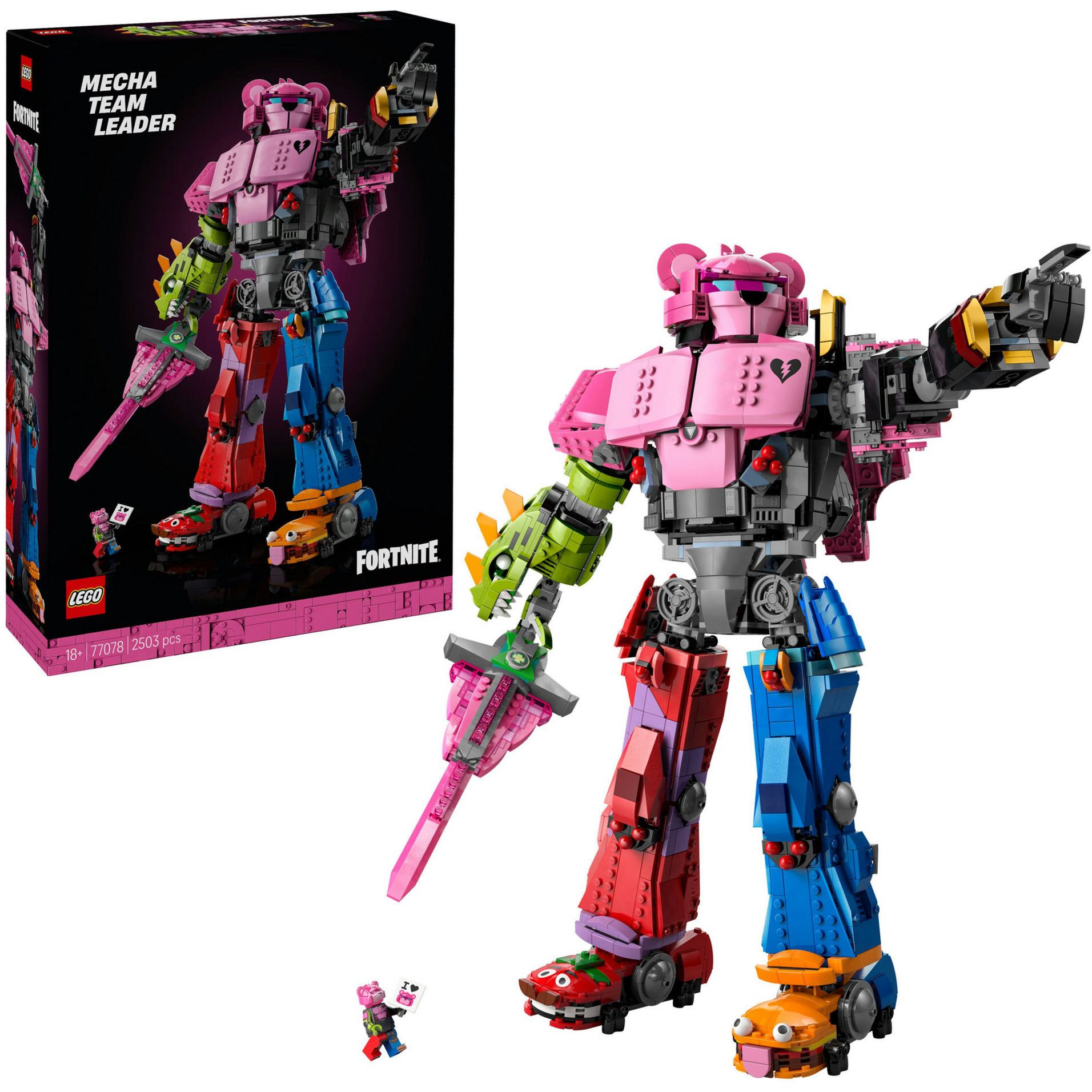 77078 Fortnite Mecha-Anführer, Konstruktionsspielzeug