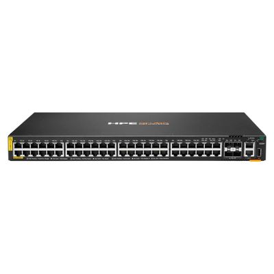 HPE Aruba Switch 6200F 48G Class4 PoE 4SFP+ 740W - 48 Ports - 48x GE (10/100/1000) - 4x SFP+ - 48x PoE+