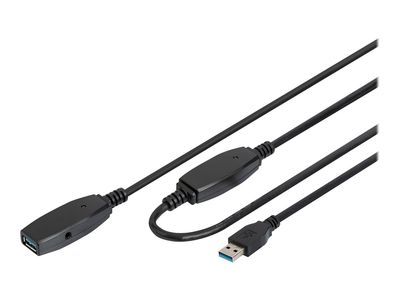 DIGITUS USB-Verl√§ngerungskabel - USB-A/USB-A - 20 m