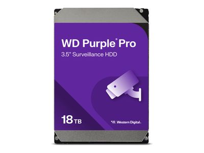 WD HDD Purple Pro WD181PURP - 18 TB - 3.5" - SATA 6 GB/s