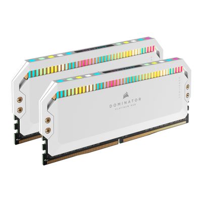 CORSAIR RAM Dominator Platinum RGB - 32 GB (2 x 16 GB Kit) - DDR5 5200 DIMM CL40
