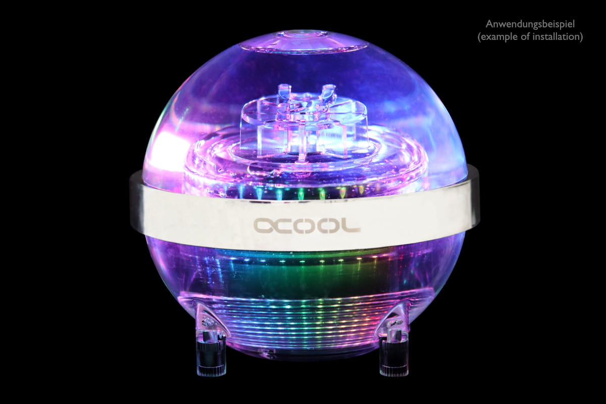 Eisball Adressable RGB - Acryl (inkl. D5 VPP655 PWM)