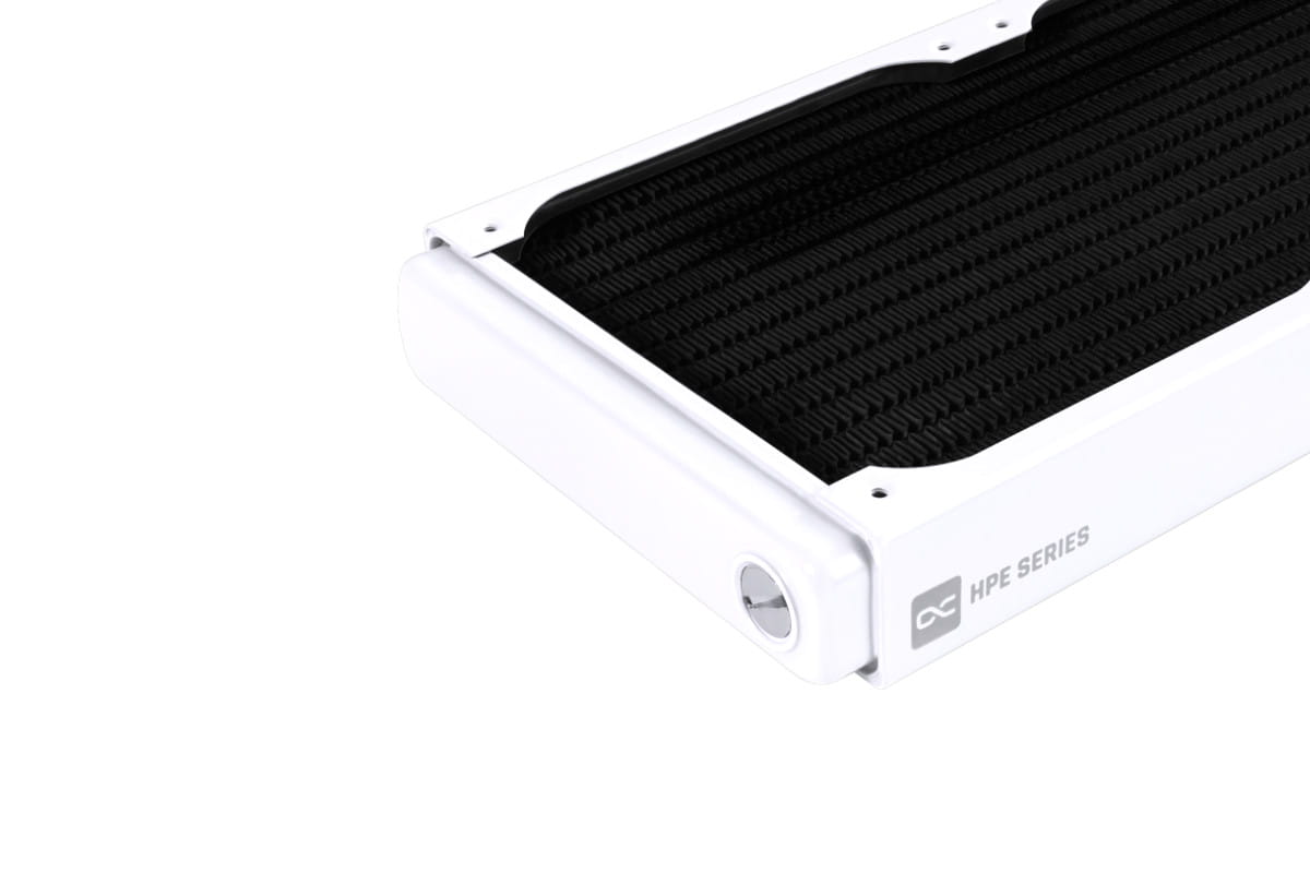 HPE-30 Full Copper 360mm Radiator - White