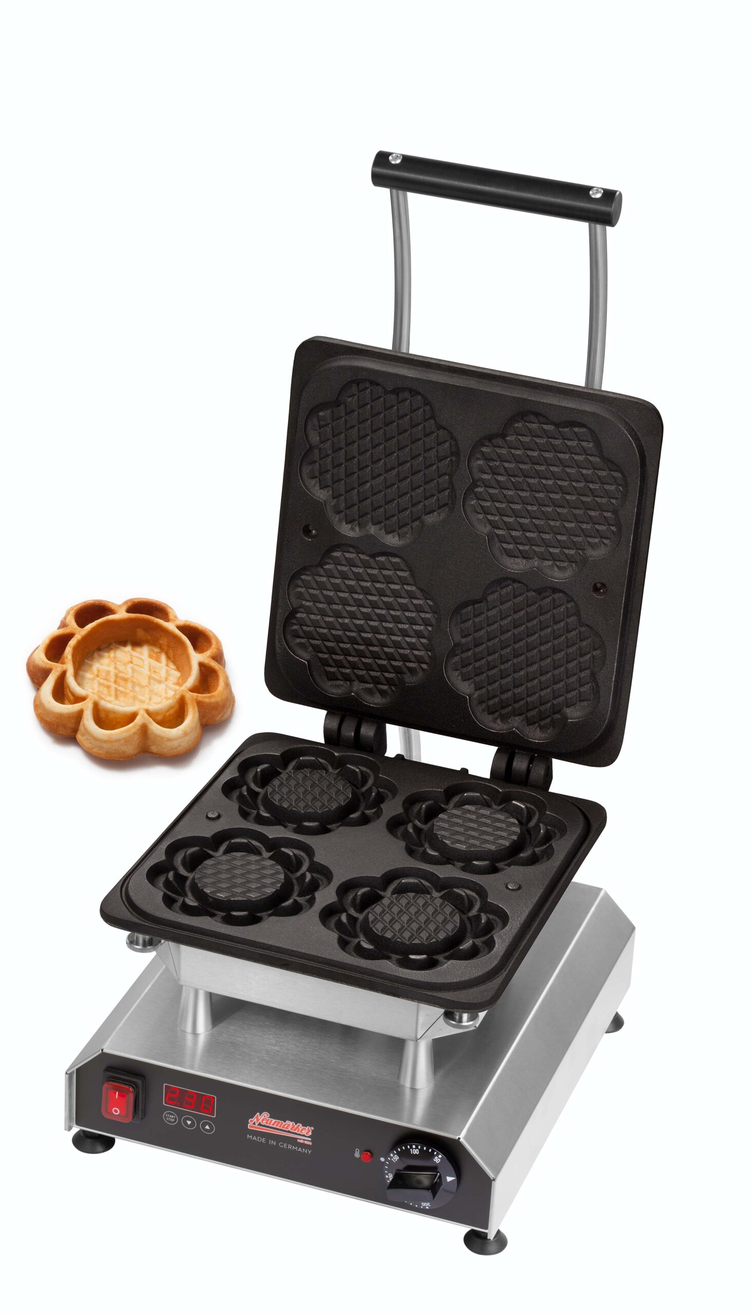 Neumärker Waffeleisen Thermocook® inkl. Waffeltörtchen Wechselplatten