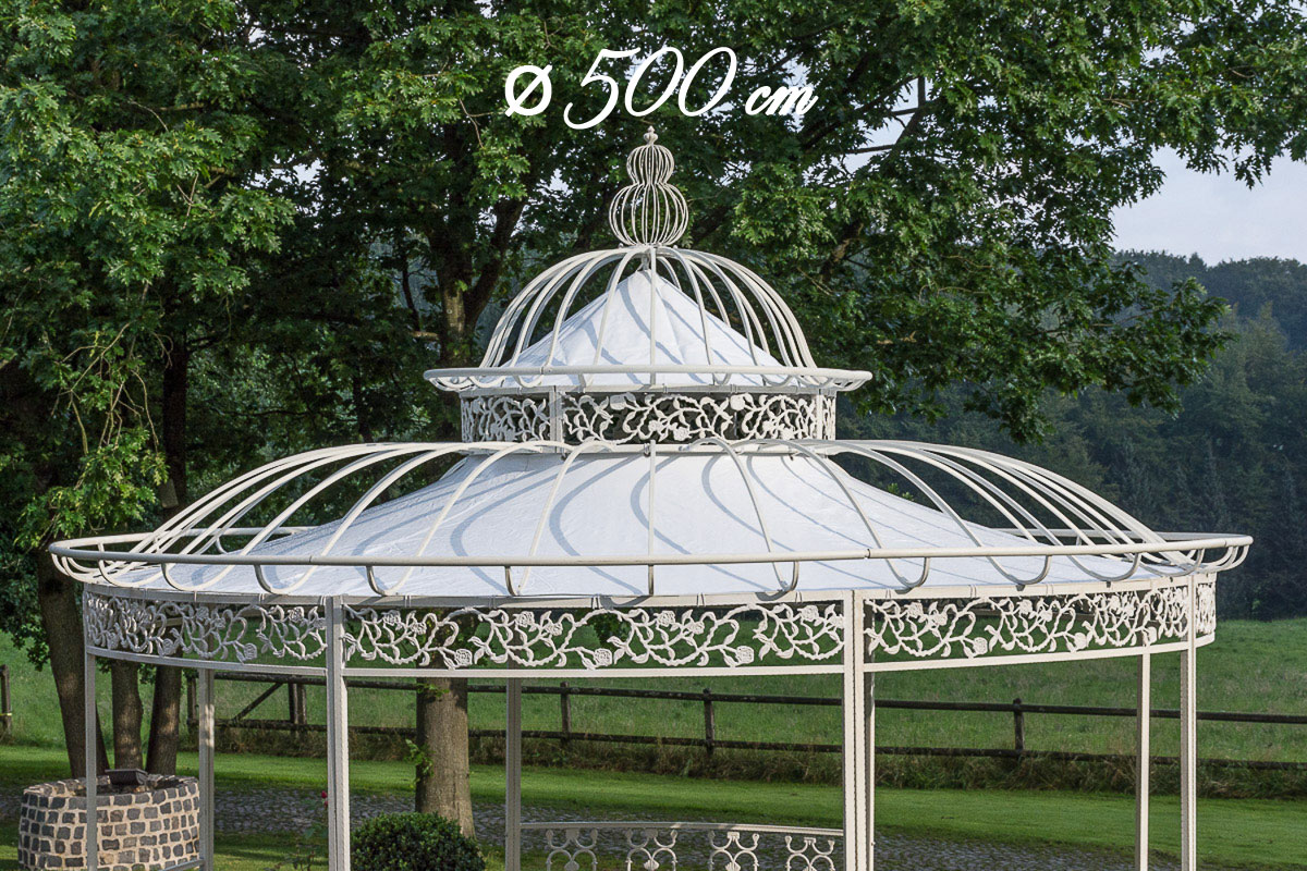Dach für XXL Luxus Pavillon Romantik 500cm