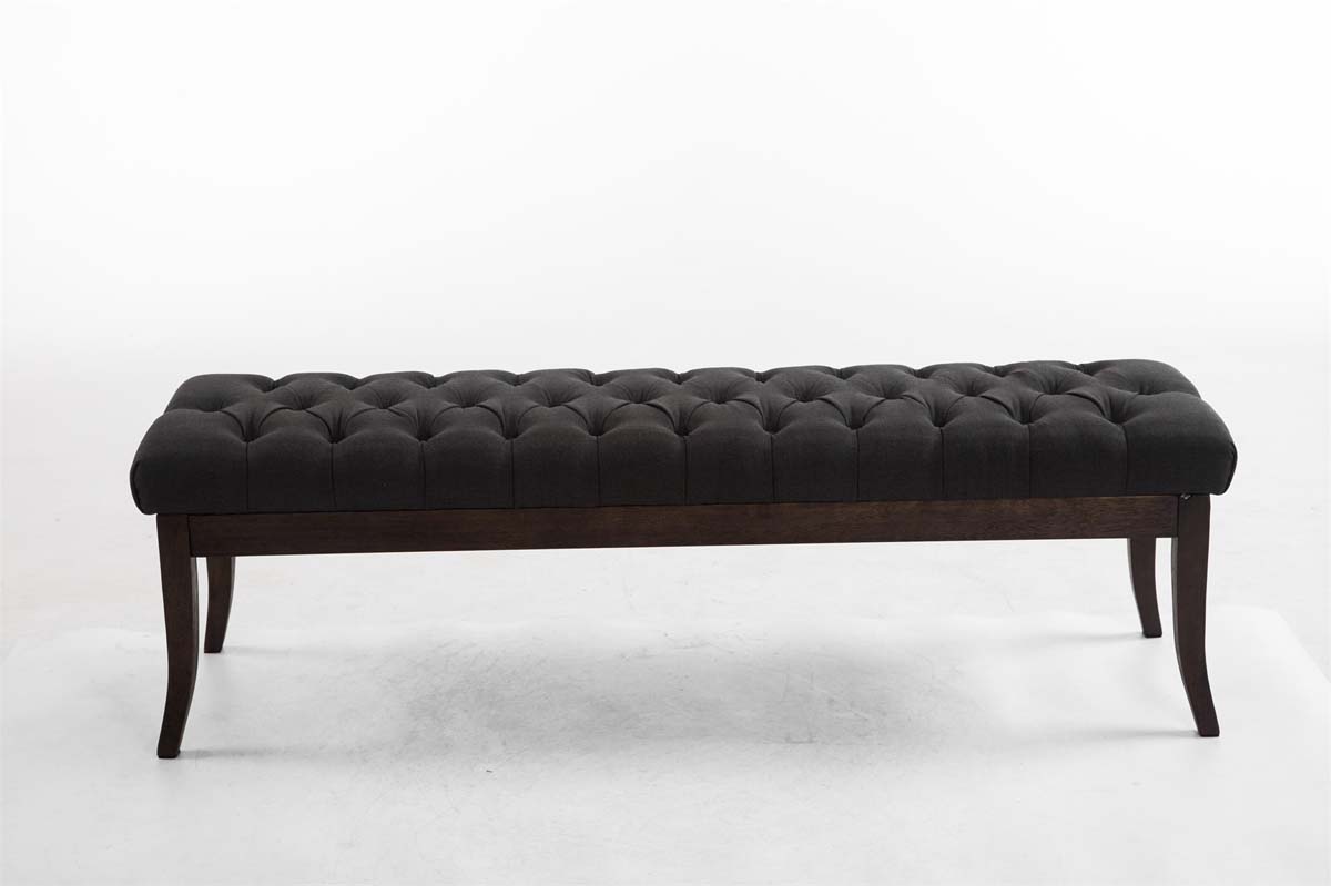 Sitzbank Ramses Stoff antik-dunkel 150