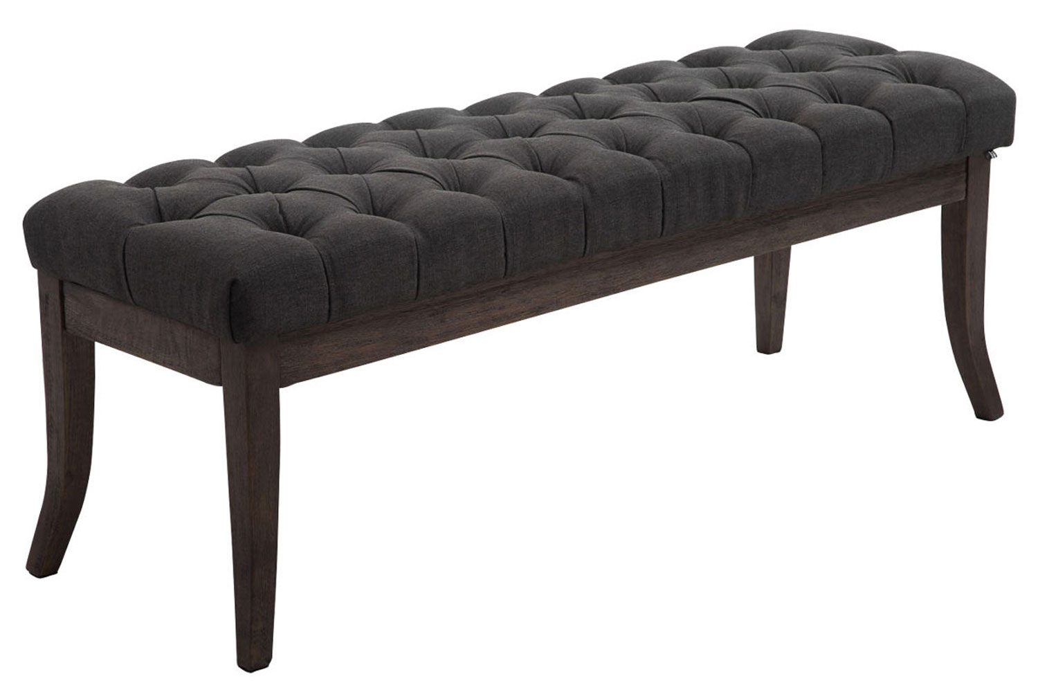 Sitzbank Ramses Stoff antik-dunkel 120