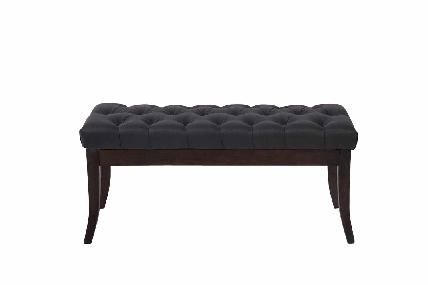 Sitzbank Ramses Stoff antik-dunkel 100 cm