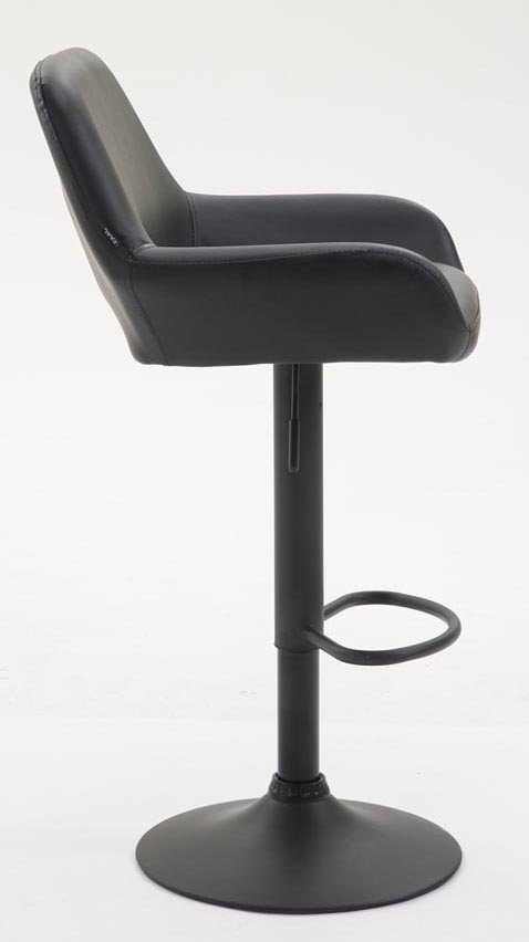 2er Set Barhocker Braga Kunstleder schwarz