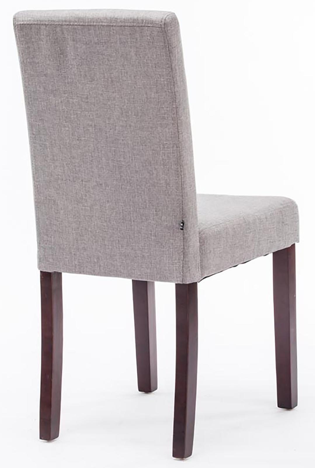 2er Set Esszimmerstuhl Ina Stoff cappuccino