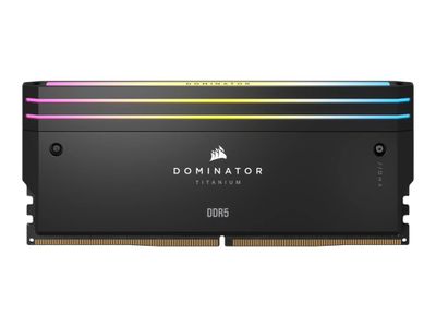 CORSAIR RAM Dominator Titanium RGB - 48 GB (2 x 24 GB Kit) - DDR5 7200 DIMM CL36