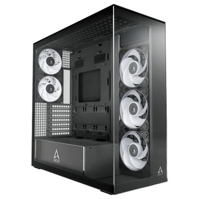 ARCTIC Geh√§use Xtender Black Clear - Midi - Schwarz