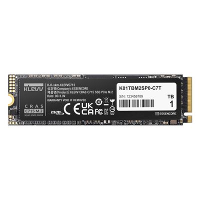 KLEVV SSD C715 - 512 GB - M.2 2280 - PCIe 3.0 x4 NVMe