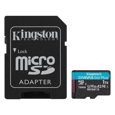 Kingston Canvas Go! Plus - Flash-Speicherkarte - 1 TB - microSDXC UHS-I