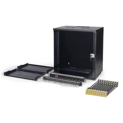 DIGITUS Netzwerkschrank Set SoHo Pro Series - 12U