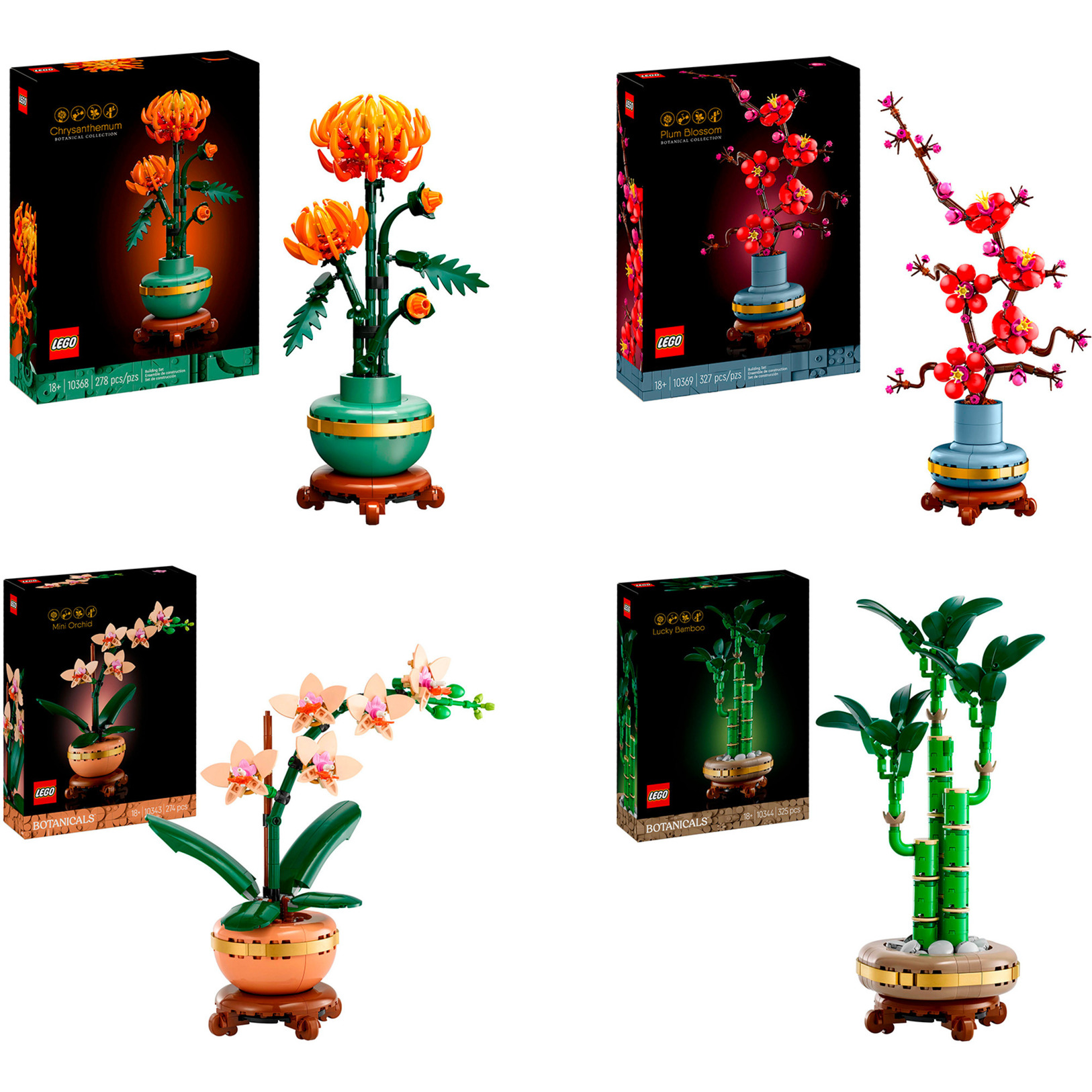 Botanicals Die vier Jahreszeiten-Bundle, Konstruktionsspielzeug