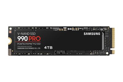 Samsung SSD 990 PRO MZ-V9P4T0BW - 4 TB - M.2 2280 - PCIe 4.0 x4 NVMe