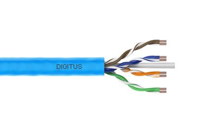 DIGITUS Verlegekabel Professional DK-1613-A-VH-305 - 305 m - Hellblau