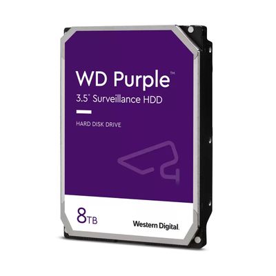 WD HDD Purple WD85PURZ - 8 TB - 3.5" - SATA 6 GB/s